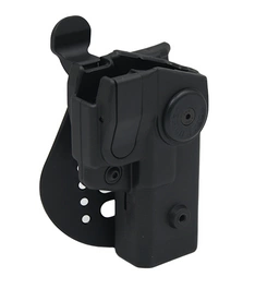 Kabura DesignTech V2 - do pistoletu Glock 17/19, Płetwa