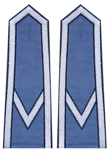 Pagony niebieskie do koszuli Służby Więziennej - sierżant