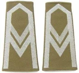 Pagony (pochewki) wyjściowe Straży Granicznej - starszy sierżant