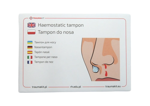 Tampon do tamowania krwotoków z nosa, Stop Hemo