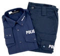 ZESTAW: Koszula z długim rękawem i spodnie przejściowe ripstop Policji
