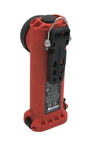 Latarka ręczna, Streamlight SURVIVOR X ATEX 230V AC/12V DC, ładowalna, zestaw (akumulator, ładowarka 230V, ładowarka 12V i uchwyt łądujący), pomarańczowa, pudełko