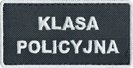 Emblemat szkolny KLASA POLICYJNA