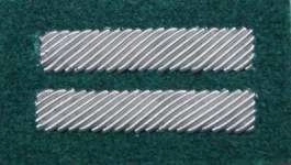 Stopień Wojska Polskiego haftowany bajorkiem do beretu zielonego - kapral