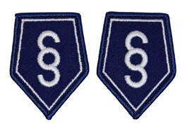 Patki Policji (korpusówki) - służba kryminalna