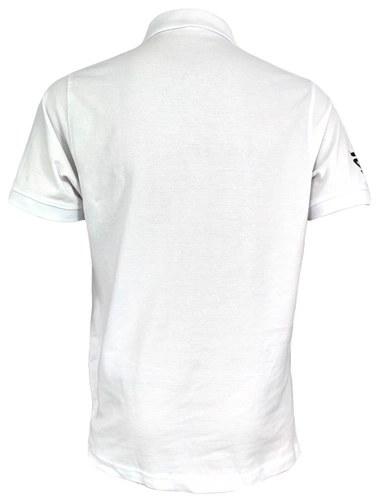 Koszulka polo z logo SOP - biała