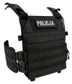 Kamizelka Plate Carrier, Warmen - czarna - rozmiar płyt L, XL