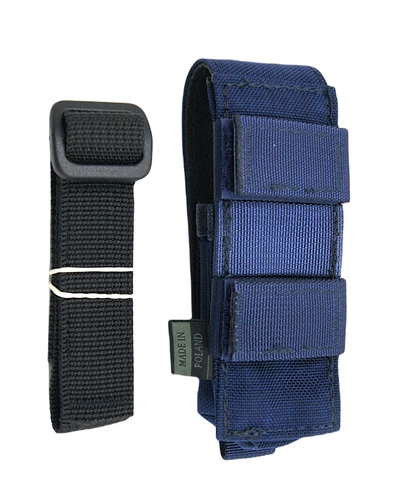 Ładownica na gaz, klapa-rzep - granatowa