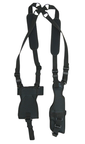 Kabura operacyjna do P99 - lewa, z szelką oburamienną i panelem na magazynek i kajdanki