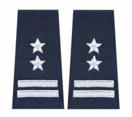 Pagony (pochewki) do swetra Służby Więziennej - podpułkownik