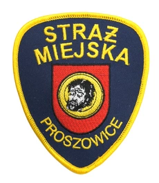 Emblemat naramienny - Straż Miejska PROSZOWICE