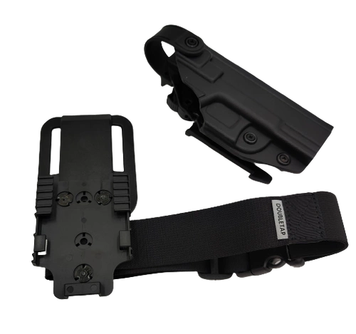 Kabura Strighter, SLS, QLS z paskiem na udo - Glock 17