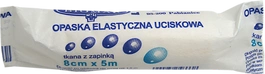 Opaska elastyczna uciskowa z zapinką - 8cm x 5m