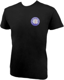 T-shirt czarny ODDZIAŁ MUNDUROWY - profil policyjny