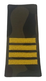 Pochewka KM - polowa, żółty haft - plutonowy