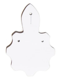 Podkładka pod odznakę policyjną - biała