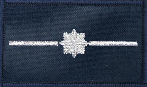 Dystynkcja na softshell Policji, młodszy aspirant - mini