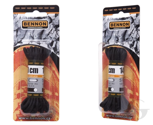 Sznurowadła czarne 140 cm