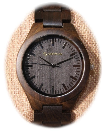Zegarek drewniany, męski - SORTMUND