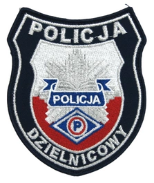 Emblemat Policji - Dzielnicowy