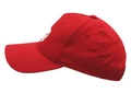 Czapeczka z daszkiem i haftowanym napisem MDP - czerwona