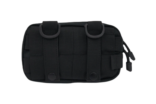 Saszetka, biodrówka z paskiem - czarna