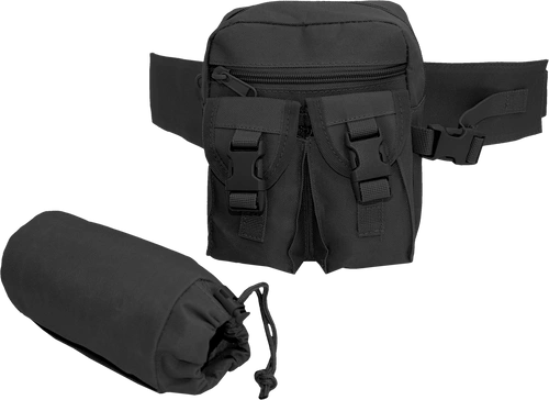 Torba biodrowa - czarna