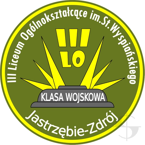 Emblemat III LO w Jastrzębiu Zdroju - KLASA WOJSKOWA