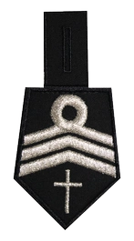 Patka do koszuli OSP, oddział powiatowy - kapelan powiatowy