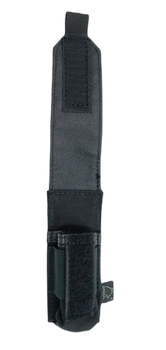 Ładownica pistoletowa, klapa-rzep - czarna