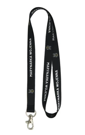 Smycz czarna - Marynarka Wojenna