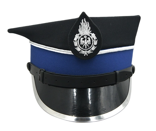 ZESTAW: Czapka rogatywka OSP z galonem - Zarząd