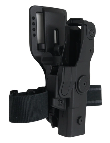 Kabura DesignTech V3 - do pistoletu Glock 17/19, obniżana z paskiem