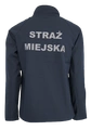 Kurtka Softshell Straż Miejska - granatowa, srebrny napis