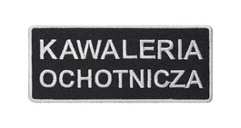 Emblemat Kawaleria Ochotnicza - mały z rzepem