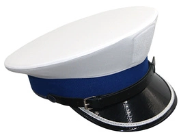 Pokrowiec na czapkę garnizonową Policji - z rzepem na orzełka