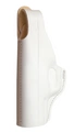 Kabura, Futerał skórzany do P99 Walther - biała WRD, lewa