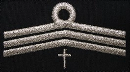 Dystynkcja do ubrania koszarowego OSP, Oddział Powiatowy - kapelan powiatowy