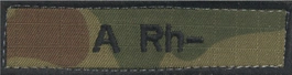 Emblemat - grupa krwi A Rh-