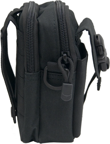 Saszetka na telefon, zasobnik na pas plus zawieszka - czarny