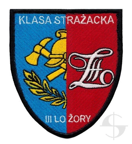 Emblemat szkolny "KLASA STRAŻACKA" Żory