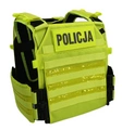 Kamizelka Plate Carrier, Warmen - Cordura Żółta Hi-Viz odblaski dla WRD