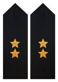 Pagony do koszuli PSP - młodszy kapitan