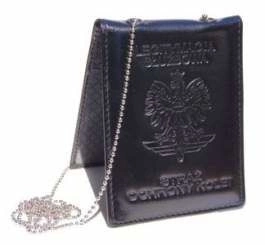 Etui na legitymację Straży Ochrony Kolei