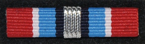 Baretka - Srebrna Odznaka Zasłużony dla Ochrony Przeciwpożarowej