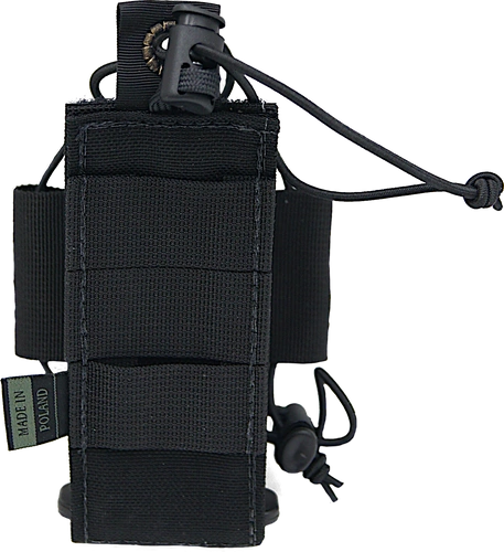 Ładownica na radio odchylana Motorio - czarna