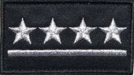 Dystynkcja na kombinezon pilota - kapitan