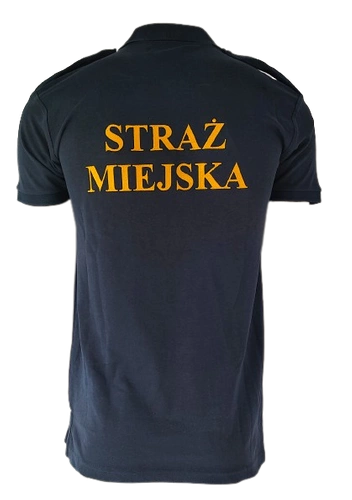 Koszulka polo Straż Miejska - granatowa (haft)