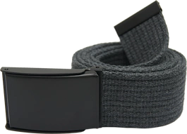 Pasek bawełniany - grafitowy