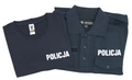 ZESTAW: T-shirt granatowy Policji - damski i  Koszulka polo 